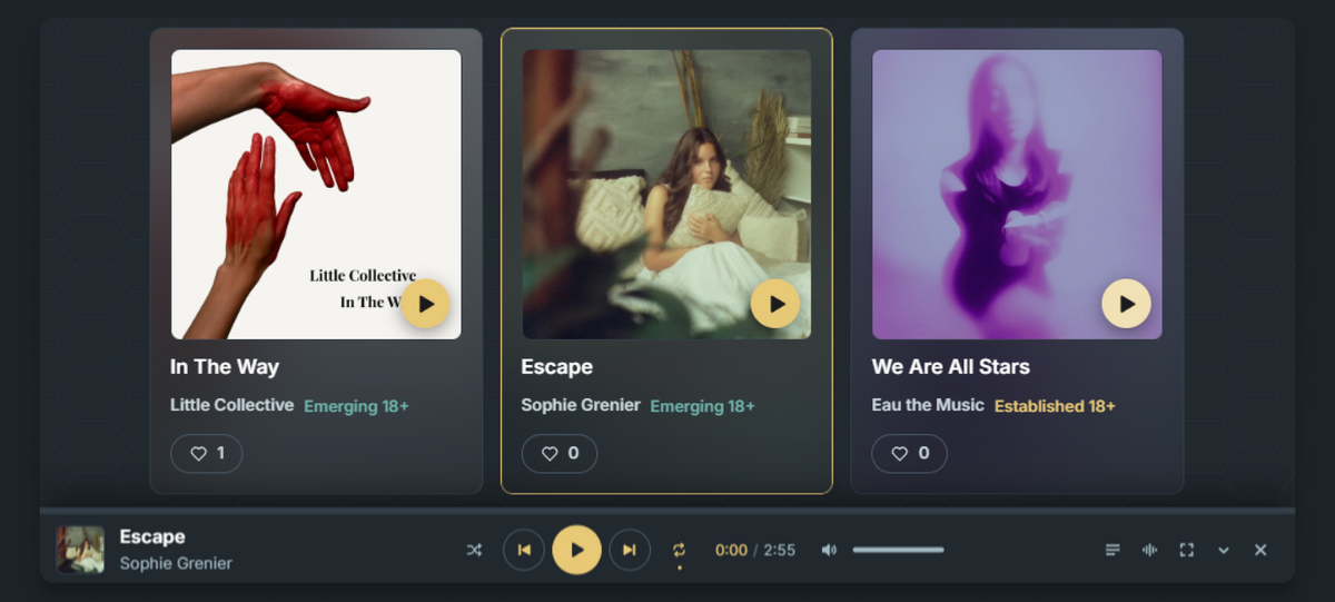 Listen to Competition Submissions!